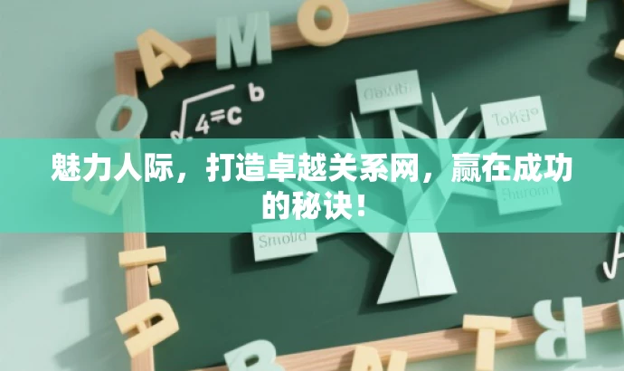 魅力人际,打造卓越关系网,赢在成功的秘诀! 魅力人际,打造卓越关系网,赢在成功的秘诀!