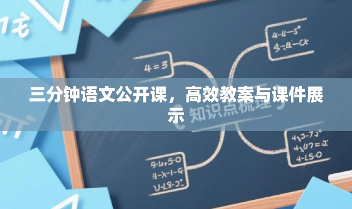 三分钟语文公开课,高效教案与课件展示 三分钟语文公开课,高效教案与课件展示