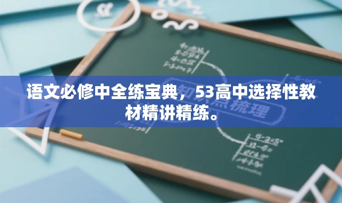 语文必修中全练宝典,53高中选择性教材精讲精练。 语文必修中全练宝典,53高中选择性教材精讲精练。