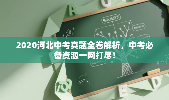 2020河北中考真题全卷解析,中考必备资源一网打尽! 2020河北中考真题全卷解析,中考必备资源一网打尽!