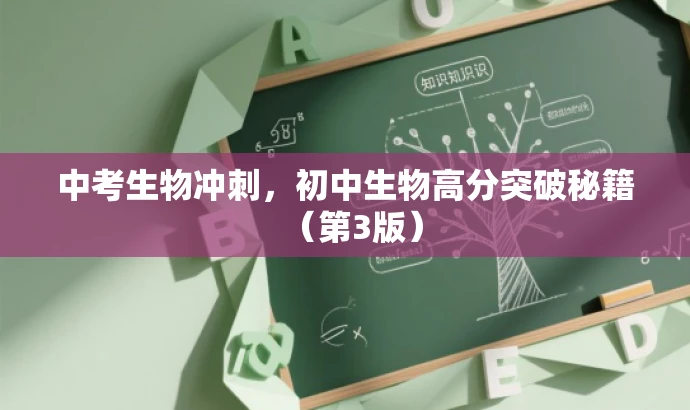 中考生物冲刺,初中生物高分突破秘籍(第3版) 中考生物冲刺,初中生物高分突破秘籍(第3版)