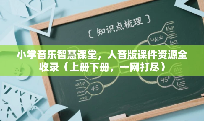 小学音乐智慧课堂,人音版课件资源全收录(上册下册,一网打尽) 小学音乐智慧课堂,人音版课件资源全收录(上册下册,一网打尽)