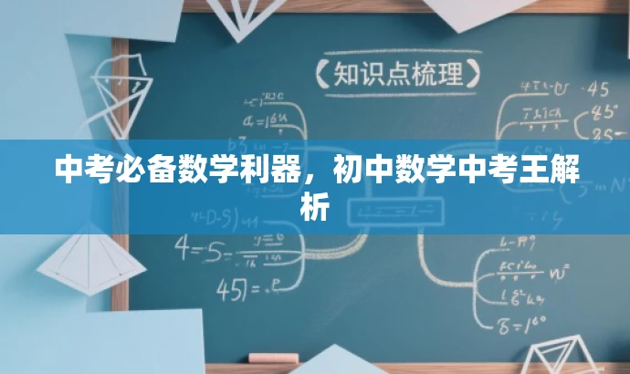 中考必备数学利器,初中数学中考王解析 中考必备数学利器,初中数学中考王解析
