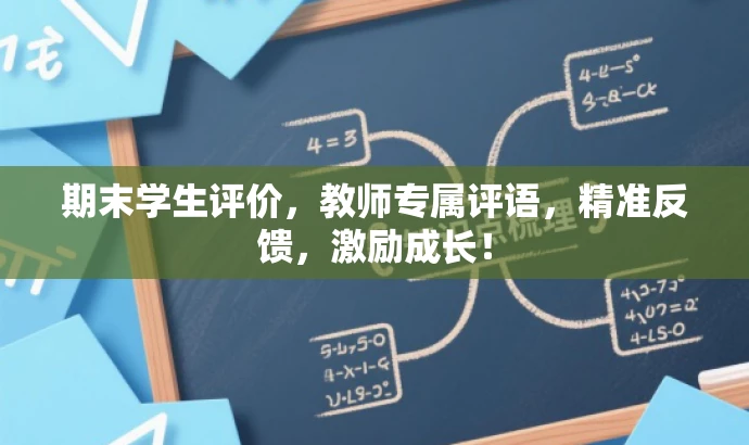 期末学生评价,教师专属评语,精准反馈,激励成长! 期末学生评价,教师专属评语,精准反馈,激励成长!