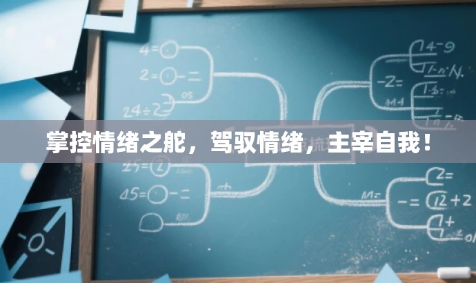 掌控情绪之舵,驾驭情绪,主宰自我! 掌控情绪之舵,驾驭情绪,主宰自我!