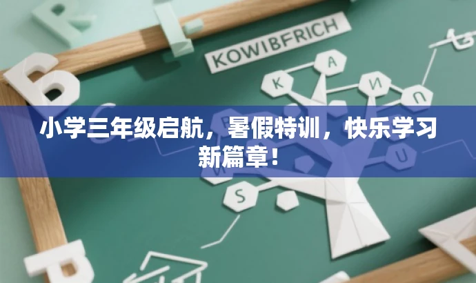 小学三年级启航,暑假特训,快乐学习新篇章! 小学三年级启航,暑假特训,快乐学习新篇章!