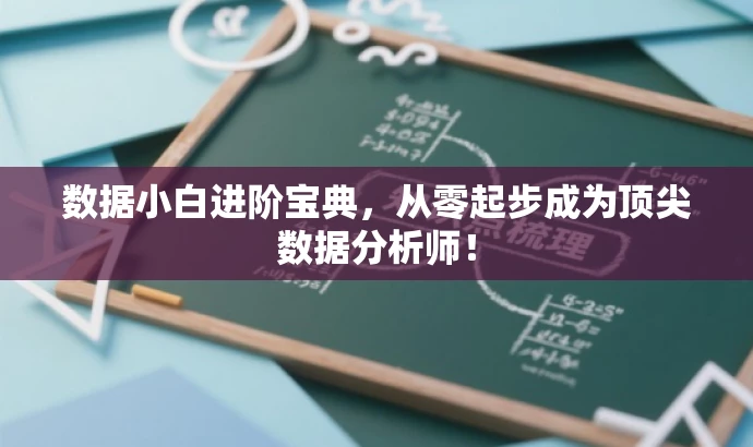 数据小白进阶宝典,从零起步成为顶尖数据分析师! 数据小白进阶宝典,从零起步成为顶尖数据分析师!