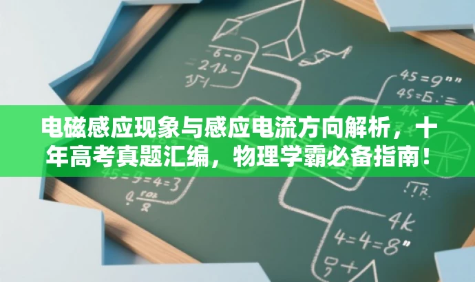 电磁感应现象与感应电流方向解析,十年高考真题汇编,物理学霸必备指南! 电磁感应现象与感应电流方向解析,十年高考真题汇编,物理学霸必备指南!