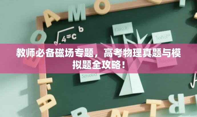 教师必备磁场专题,高考物理真题与模拟题全攻略! 教师必备磁场专题,高考物理真题与模拟题全攻略!