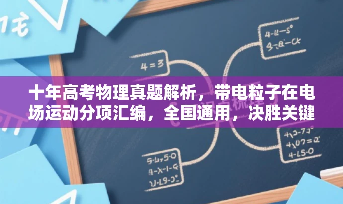 十年高考物理真题解析,带电粒子在电场运动分项汇编,全国通用,决胜关键! 十年高考物理真题解析,带电粒子在电场运动分项汇编,全国通用,决胜关键!