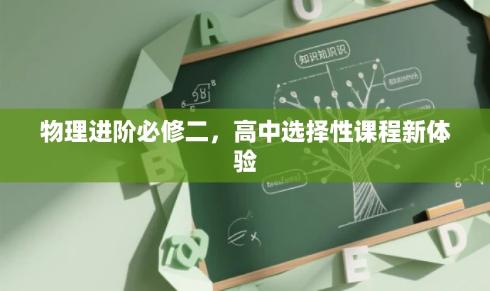 物理进阶必修二,高中选择性课程新体验 物理进阶必修二,高中选择性课程新体验