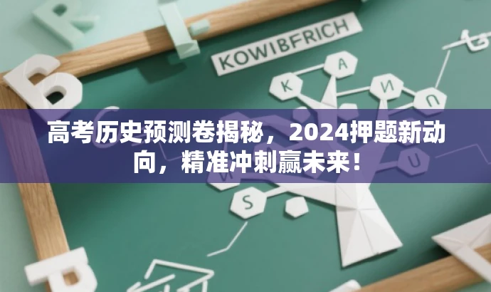 高考历史预测卷揭秘,2024押题新动向,精准冲刺赢未来! 高考历史预测卷揭秘,2024押题新动向,精准冲刺赢未来!
