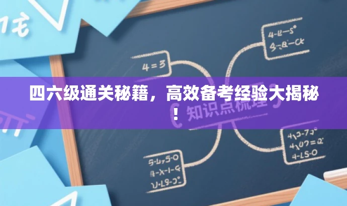 四六级通关秘籍,高效备考经验大揭秘! 四六级通关秘籍,高效备考经验大揭秘!