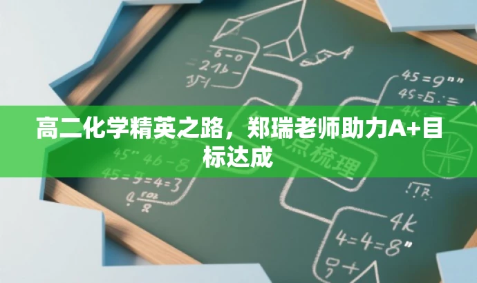 高二化学精英之路,郑瑞老师助力A+目标达成 高二化学精英之路,郑瑞老师助力A+目标达成
