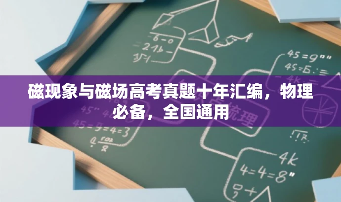 磁现象与磁场高考真题十年汇编,物理必备,全国通用 磁现象与磁场高考真题十年汇编,物理必备,全国通用