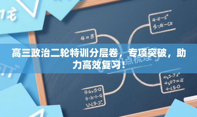 高三政治二轮特训分层卷,专项突破,助力高效复习! 高三政治二轮特训分层卷,专项突破,助力高效复习!