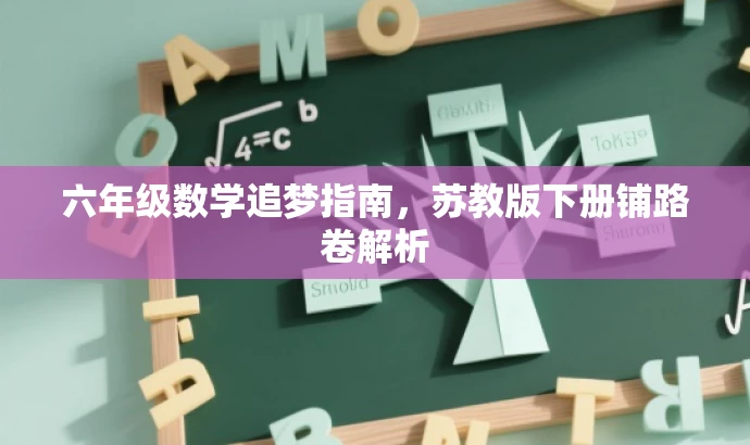 六年级数学追梦指南,苏教版下册铺路卷解析 六年级数学追梦指南,苏教版下册铺路卷解析
