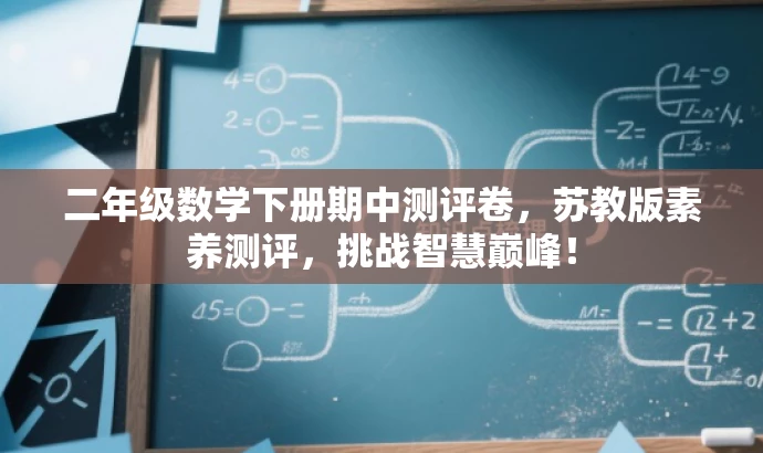 二年级数学下册期中测评卷,苏教版素养测评,挑战智慧巅峰! 二年级数学下册期中测评卷,苏教版素养测评,挑战智慧巅峰!