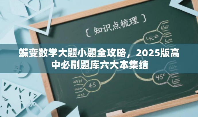 蝶变数学大题小题全攻略,2025版高中必刷题库六大本集结 蝶变数学大题小题全攻略,2025版高中必刷题库六大本集结