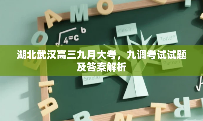 湖北武汉高三九月大考,九调考试试题及答案解析 湖北武汉高三九月大考,九调考试试题及答案解析