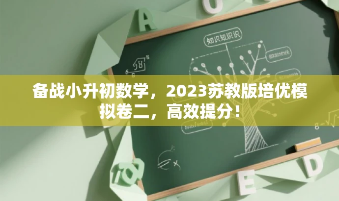 备战小升初数学,2023苏教版培优模拟卷二,高效提分! 备战小升初数学,2023苏教版培优模拟卷二,高效提分!