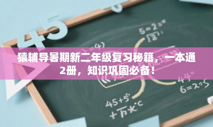 猿辅导暑期新二年级复习秘籍,一本通2册,知识巩固必备! 猿辅导暑期新二年级复习秘籍,一本通2册,知识巩固必备!