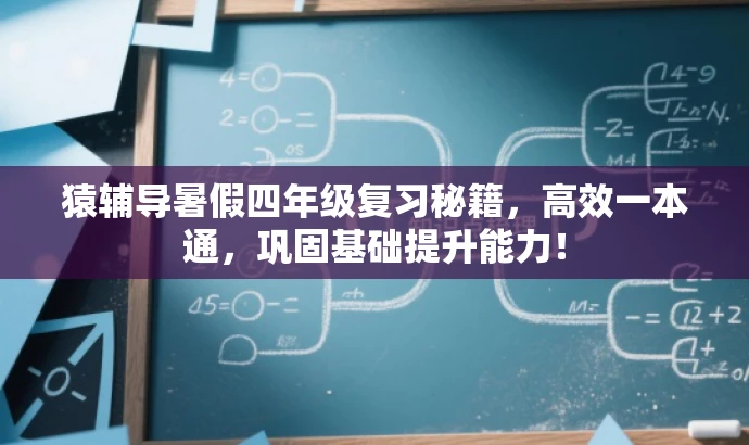 猿辅导暑假四年级复习秘籍,高效一本通,巩固基础提升能力! 猿辅导暑假四年级复习秘籍,高效一本通,巩固基础提升能力!