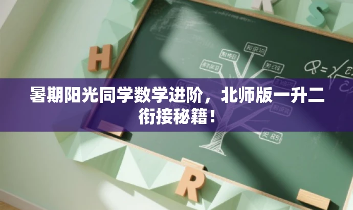 暑期阳光同学数学进阶,北师版一升二衔接秘籍! 暑期阳光同学数学进阶,北师版一升二衔接秘籍!
