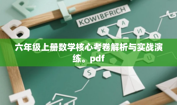 六年级上册数学核心考卷解析与实战演练。pdf