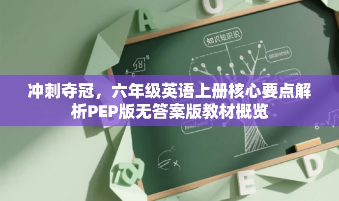 冲刺夺冠,六年级英语上册核心要点解析PEP版无答案版教材概览 冲刺夺冠,六年级英语上册核心要点解析PEP版无答案版教材概览
