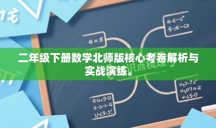 二年级下册数学北师版核心考卷解析与实战演练。 二年级下册数学北师版核心考卷解析与实战演练。