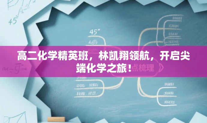高二化学精英班,林凯翔领航,开启尖端化学之旅! 高二化学精英班,林凯翔领航,开启尖端化学之旅!