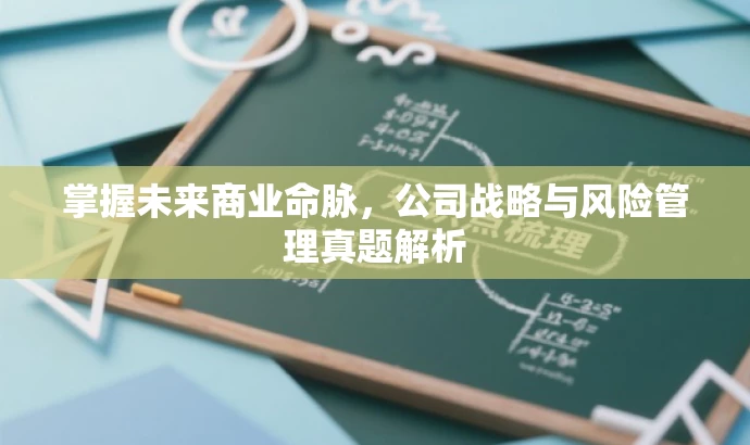 掌握未来商业命脉,公司战略与风险管理真题解析 掌握未来商业命脉,公司战略与风险管理真题解析
