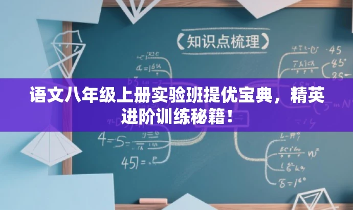 语文八年级上册实验班提优宝典,精英进阶训练秘籍! 语文八年级上册实验班提优宝典,精英进阶训练秘籍!