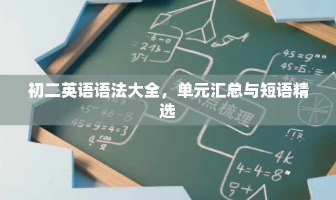 初二英语语法大全，单元汇总与短语精选
