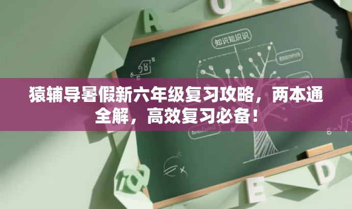 猿辅导暑假新六年级复习攻略,两本通全解,高效复习必备! 猿辅导暑假新六年级复习攻略,两本通全解,高效复习必备!