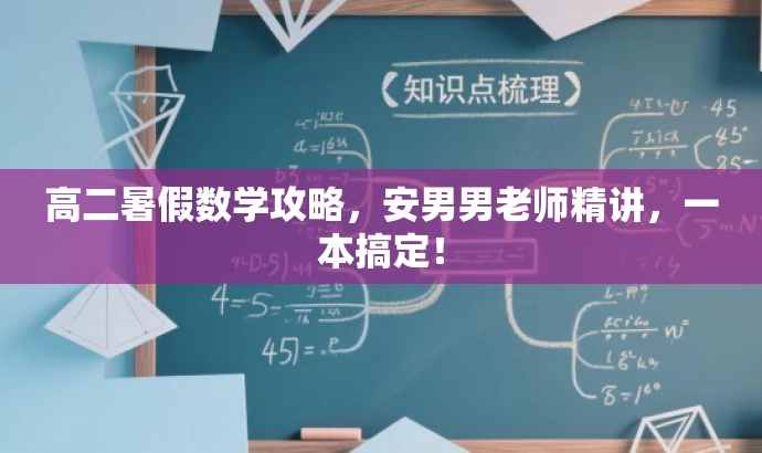 高二暑假数学攻略,安男男老师精讲,一本搞定! 高二暑假数学攻略,安男男老师精讲,一本搞定!