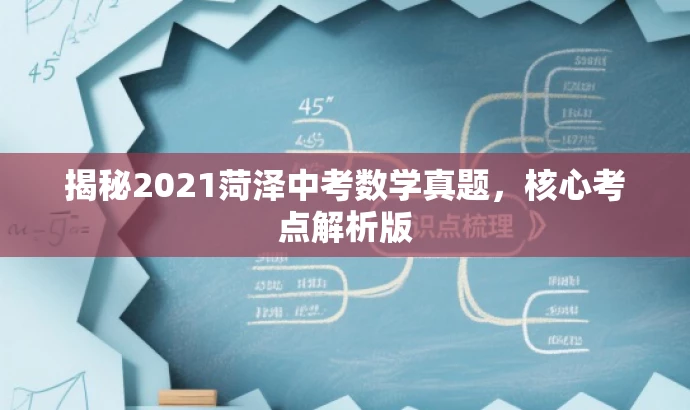 揭秘2021菏泽中考数学真题,核心考点解析版 揭秘2021菏泽中考数学真题,核心考点解析版