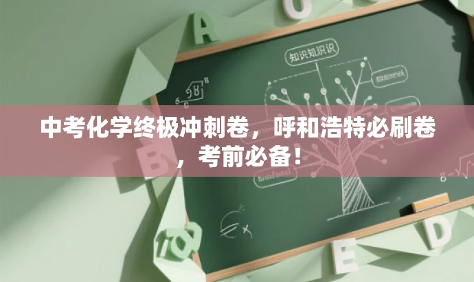 中考化学终极冲刺卷,呼和浩特必刷卷,考前必备! 中考化学终极冲刺卷,呼和浩特必刷卷,考前必备!