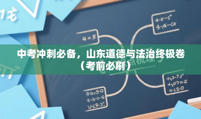 中考冲刺必备,山东道德与法治终极卷(考前必刷) 中考冲刺必备,山东道德与法治终极卷(考前必刷)