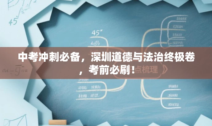 中考冲刺必备,深圳道德与法治终极卷,考前必刷! 中考冲刺必备,深圳道德与法治终极卷,考前必刷!