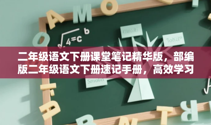 二年级语文下册课堂笔记精华版,部编版二年级语文下册速记手册,高效学习!二年级语文下册笔记倍速版,二年级下册语文部编版笔记全攻略,突破语文!二年级下册部编版笔记精华,旨在吸引目标人群,特别是二年级学生和家长,突出课堂笔记的核心价值,强调高效学习和快速掌握知识的特点。 二年级语文下册课堂笔记精华版,部编版二年级语文下册速记手册,高效学习!二年级语文下册笔记倍速版,二年级下册语文部编版笔记全攻略,突破语文!二年级下册部编版笔记精华,旨在吸引目标人群,特别是二年级学生和家长,突出课堂笔记的核心价值,强调高效学习和快速掌握知识的特点。