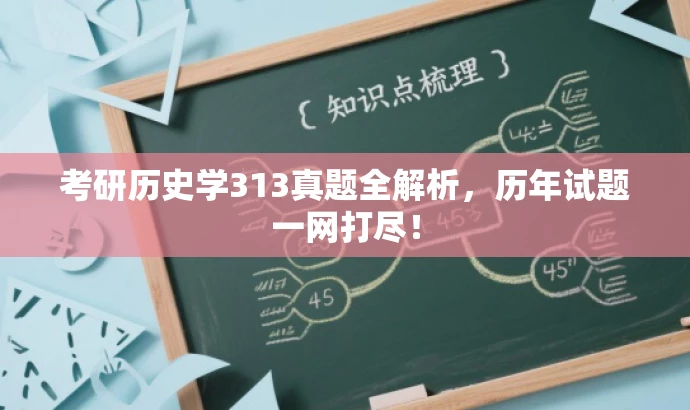 考研历史学313真题全解析,历年试题一网打尽! 考研历史学313真题全解析,历年试题一网打尽!