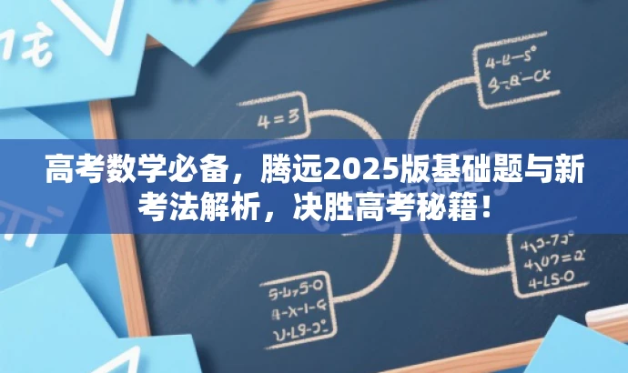 高考数学必备,腾远2025版基础题与新考法解析,决胜高考秘籍! 高考数学必备,腾远2025版基础题与新考法解析,决胜高考秘籍!
