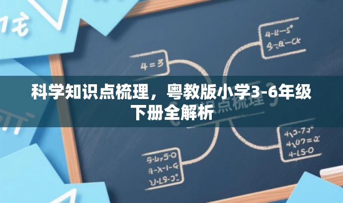 科学知识点梳理,粤教版小学3-6年级下册全解析 科学知识点梳理,粤教版小学3-6年级下册全解析