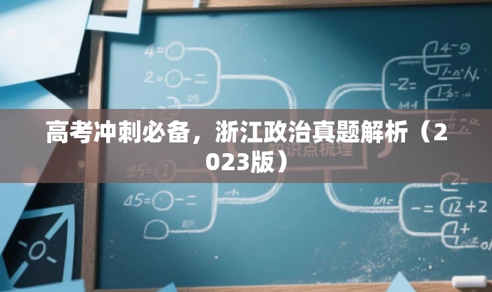 高考冲刺必备,浙江政治真题解析(2023版) 高考冲刺必备,浙江政治真题解析(2023版)