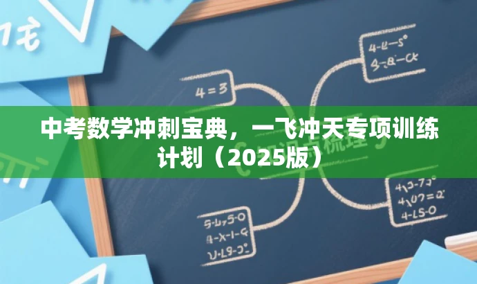 中考数学冲刺宝典,一飞冲天专项训练计划(2025版) 中考数学冲刺宝典,一飞冲天专项训练计划(2025版)