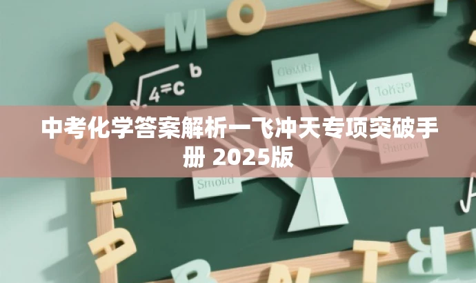 中考化学答案解析一飞冲天专项突破手册 2025版 中考化学答案解析一飞冲天专项突破手册 2025版