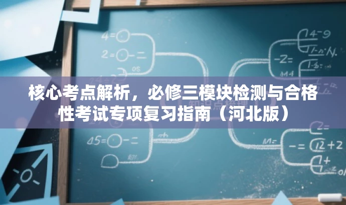核心考点解析,必修三模块检测与合格性考试专项复习指南(河北版) 核心考点解析,必修三模块检测与合格性考试专项复习指南(河北版)