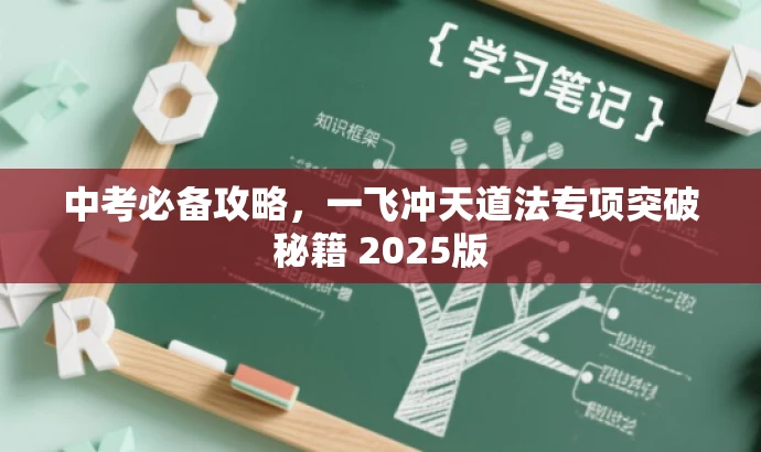 中考必备攻略,一飞冲天道法专项突破秘籍 2025版 中考必备攻略,一飞冲天道法专项突破秘籍 2025版